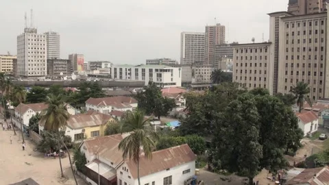 Kinshasa city Vídeos de archivo 146588126