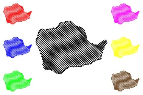 Kinshasa Province map vector.... Stock-Illustration