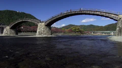 Kintaikyo Bridge Stock Footage 20641637