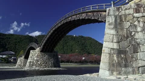 Kintaikyo Bridge Vídeo Stock 20642686