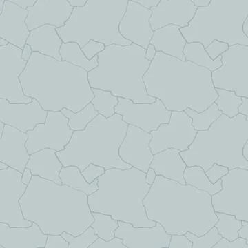 Kintsugi art seamless pattern of shards fragments with thin lines in trendy d Stock Illustration