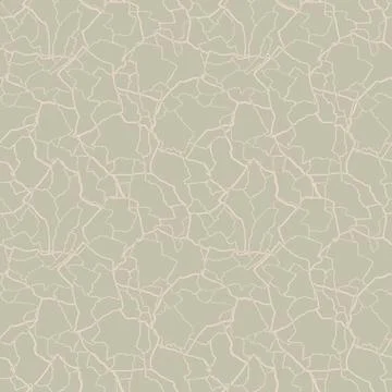 Kintsugi art seamless pattern of shards fragments with thin lines in trendy Illustrazione stock