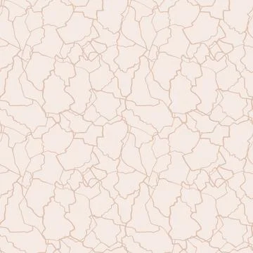 Kintsugi art seamless pattern of shards fragments with thin lines in trendy d Stock Illustration