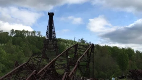 Kinzua from the bottom timelapse 스톡 동영상 207535029