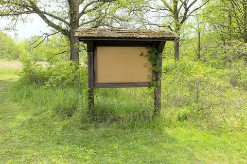 Kiosk in the Trees Stock Photos