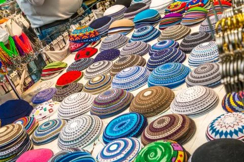 Kippah collection Foto stock