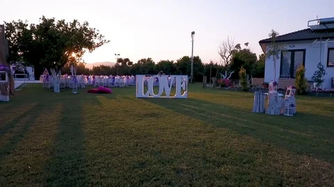 Kır Düğünü Stock Footage 97225723