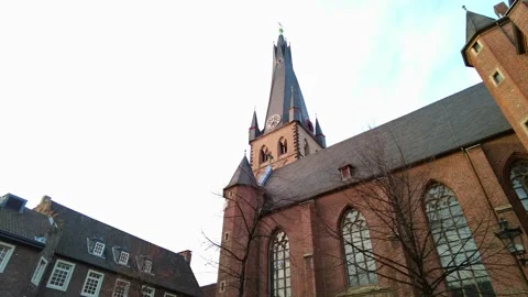 Kirche St. Lambertus Video stock 195295893