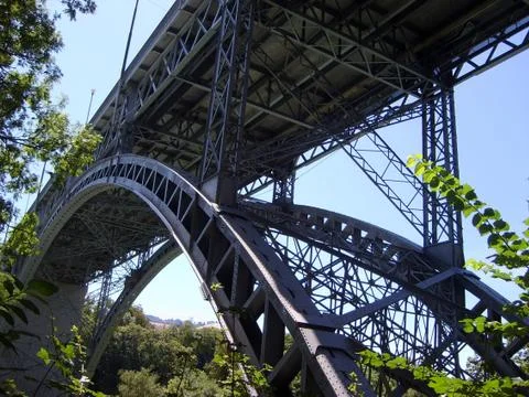 Kirchenfeld bridge construction,Bern, Switzerland Stock Photos