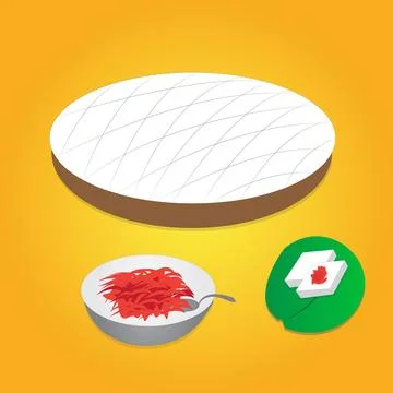 Kiri-bath Illustrazione stock