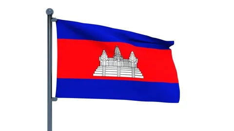 Kiribati Flag Stock Footage 150198686