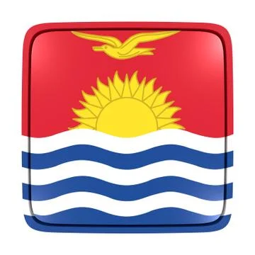 Kiribati flag icon Stock Illustration