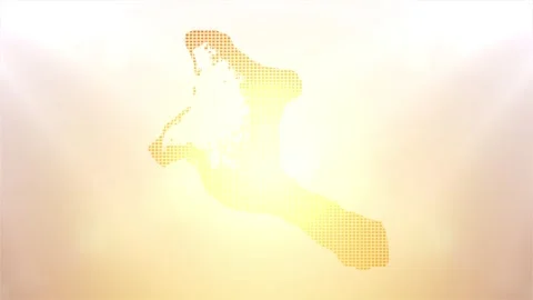 Kiribati Map Opener Stock Footage 247893204