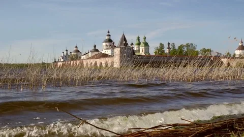 Kirillo-Belozersky Monastery Stock Footage 120391686