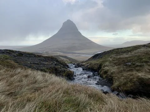 Kirkjufell Mountain Stock Photos