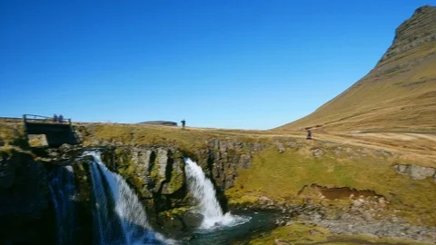 Kirkjufellsfoss Stock Footage 127004520