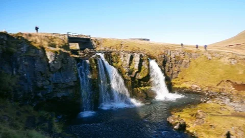 Kirkjufellsfoss Stock Footage 127004618