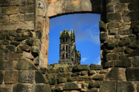 Kirkstall Abbey Stock Photos