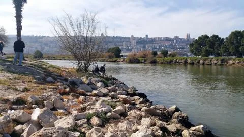 The Kishon River Stock Photos