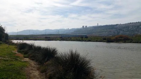 The Kishon River Stock Photos