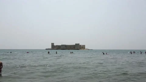 Kiskalesi, Mersin, Turkey. Stock Footage 202094546