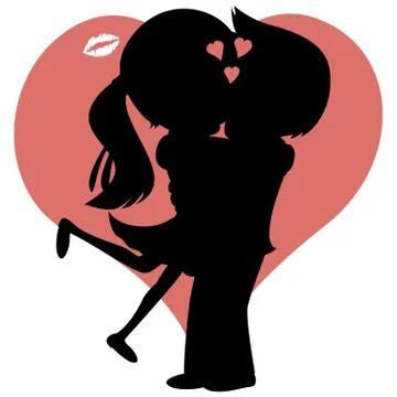 Kiss collection Stock Illustration