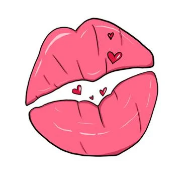 Kiss Stock Illustration