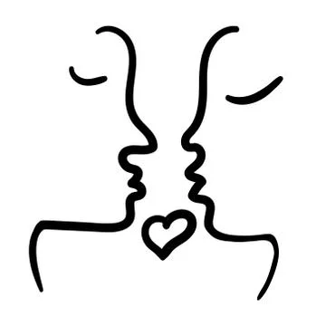Kiss Stock Illustration