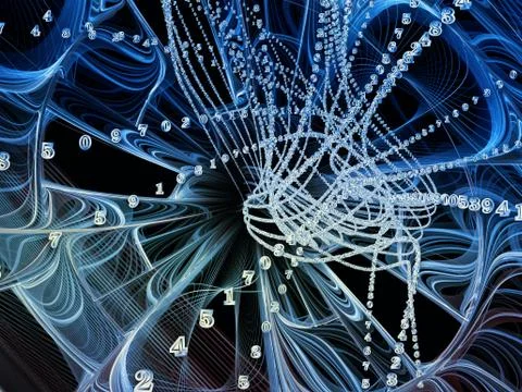 Kiss of  Infinity Stock Illustration