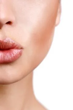 Kiss lips Stock Photos
