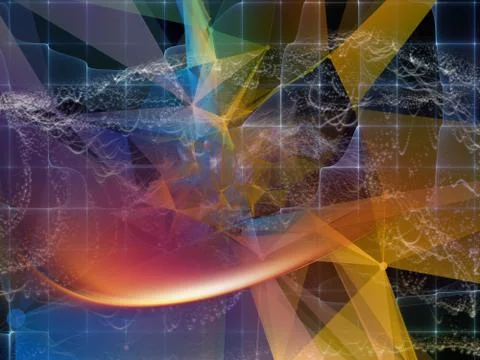 Kiss of Virtual World Stockillustratie