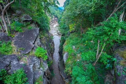 The kissing cliffs Stock-Fotos