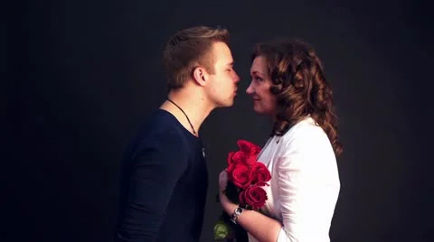 Kissing Stock Footage 20542495