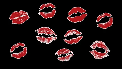 Kissmarks Stock Footage 344561671