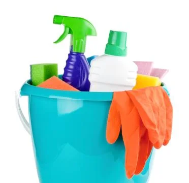 Kit for cleaning Stock Photos