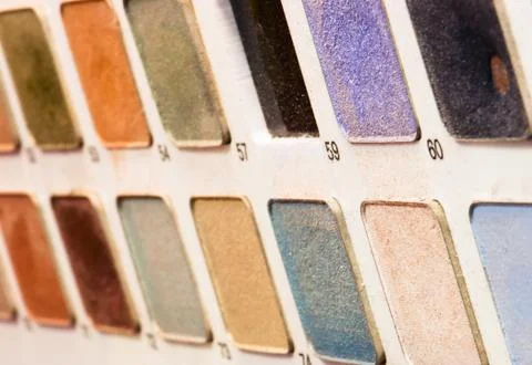 Kit eyeshadow Stock Photos