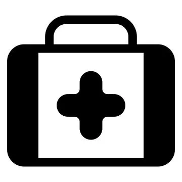 Kit glyph icon vector illustration isolated on white background Stock Illustration