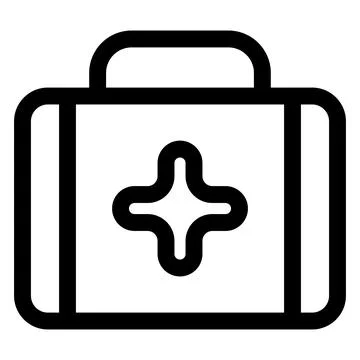 Kit line icon vector illustration isolated on white background Stock Illustration