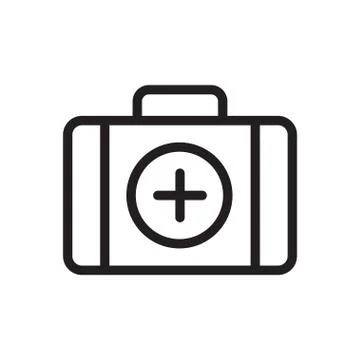 Kit thin line icon Illustrazione stock