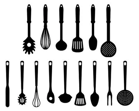 Kitchen accessories Stock Illustration