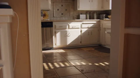 Kitchen in the Afternoon 60fps Stock Footage 179815793