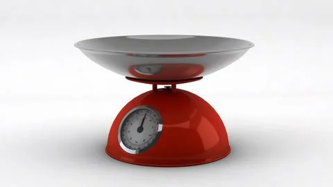 Salter Retro Mechanical Kitchen Scale 3D model