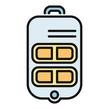 Kitchen appliance making toasted bread for breakfast icon Illustrazione stock