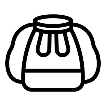 Kitchen apron protecting clothes while cooking or baking 스톡 일러스트