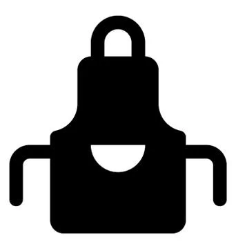 Kitchen Apron Vector Stock Illustration
