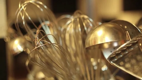 Kitchen attributes Stock Footage 77225463