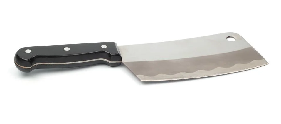 Kitchen axe for meat Stock Photos