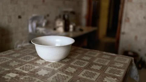 Kitchen background with copy space 写真素材