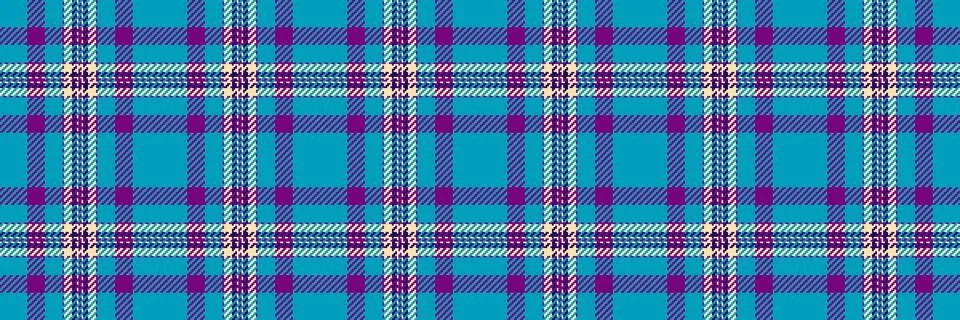 Kitchen background plaid vector, cowboy fabric seamless textile. Fur tartan.. 스톡 일러스트