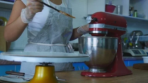 Kitchen Blender in action Stock Footage 75533864